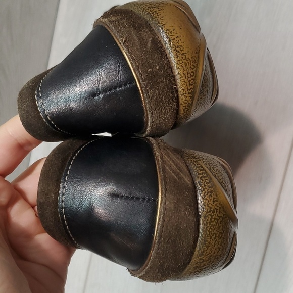 Naot Womens Leather Comfort Mary Jane Clogs shoes sz 40/9 - Picture 7 of 12